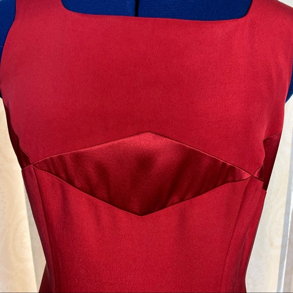 August Silk Red Dress size 6 - Picture 2 of 6